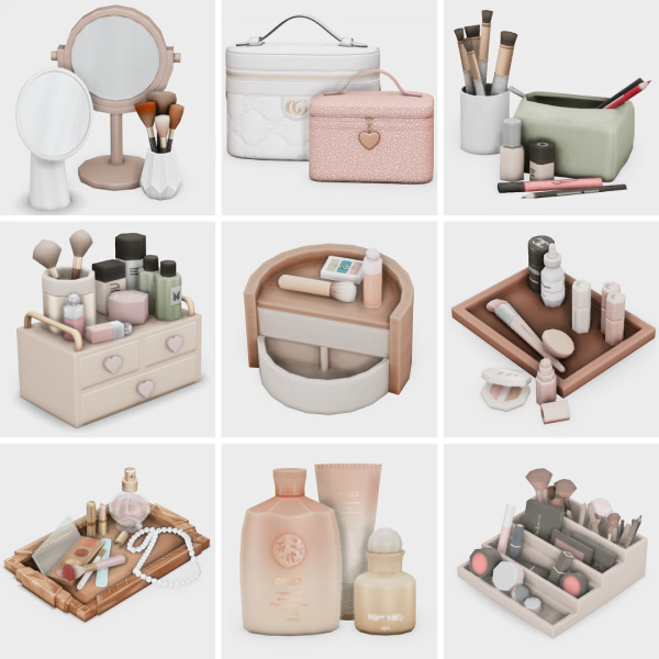 Maxis Match vanity essentials sims 4 finds by simsfinds - The Sims 4 Custom Content