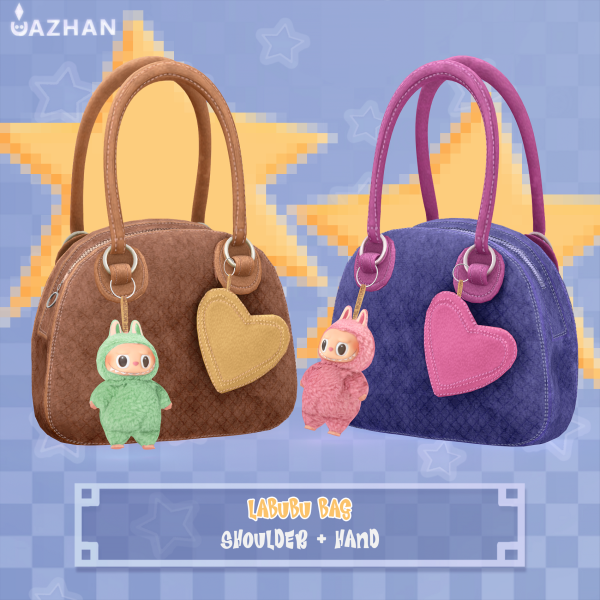 Alpha [LABUBU BAG] by simsfinds - The Sims 4 Custom Content