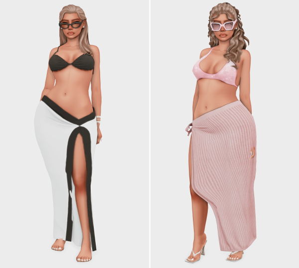 Maxis Match boujee swimwear sims 4 lookbook by simsfinds - The Sims 4 Custom Content