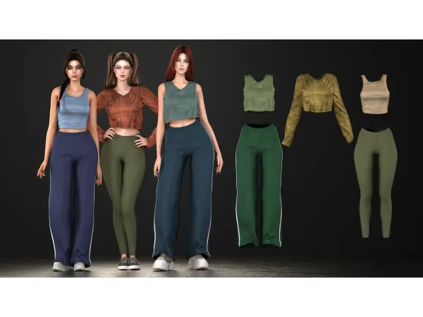 Alpha Kim Set by modcollective - The Sims 4 Custom Content