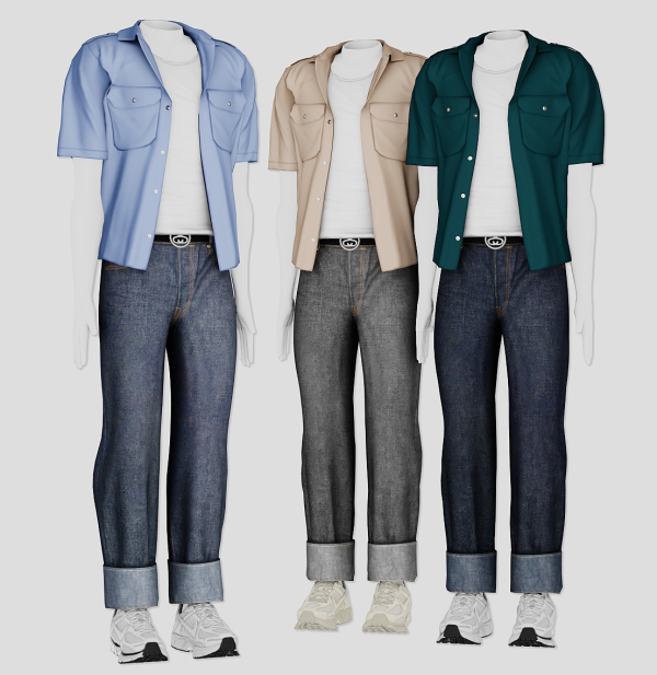 BASE collection AM by simsfinds - The Sims 2 Custom Content