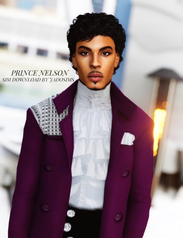 Alpha Prince Nelson Rogers (Sim Download) by shopwithflynnn - The Sims 4 Custom Content
