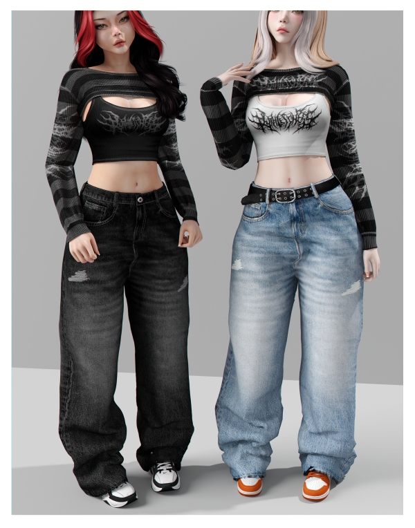 Alpha Paramode Set by babyetears - The Sims 4 Custom Content