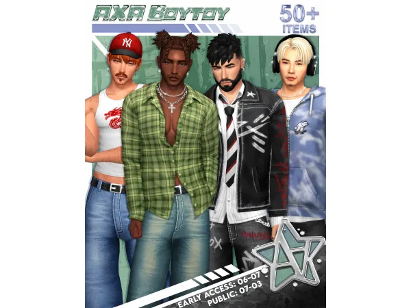 AxA Boytoy | 50+ Male CAS Items by aharris00britney