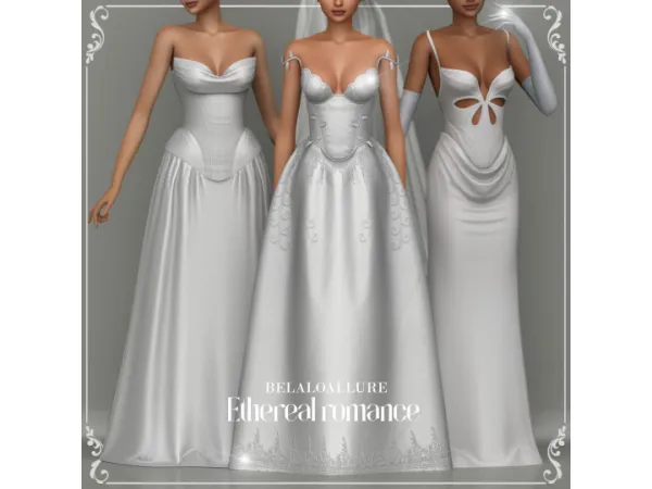 Alpha Ethereal romance by Belaloallure - The Sims 4 Custom Content