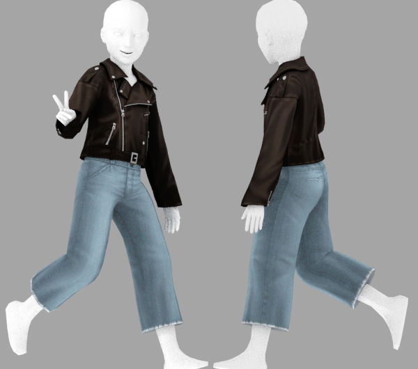 Maxis Match Joan Jacket for Kids simmer by simsfinds - The Sims 4 Custom Content