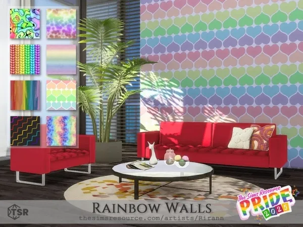 Rainbow Walls