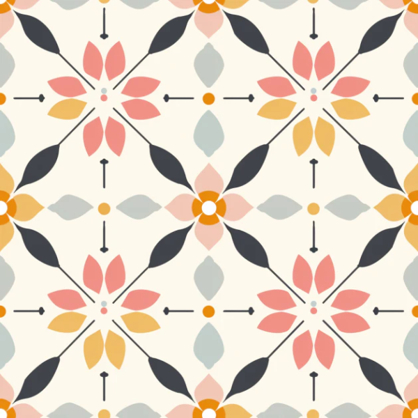 Mix Pastel Lattice Wallpaper by simsfinds - The Sims 4 Custom Content