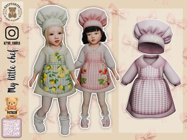 Mix my little chef by kryptonita - The Sims 4 Custom Content