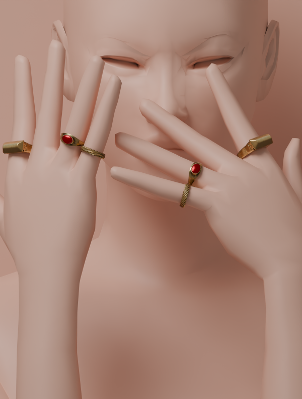 Alpha MablyStore RING SET by simsfinds - The Sims 4 Custom Content