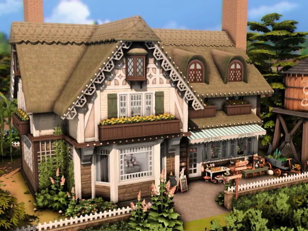 Maxis Match Potions Store and Magical Artifacts Residential by thesimsresource - The Sims 4 Custom Content