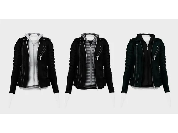 BASE AM TM Jacket by boutiqueamelie - The Sims 2 Custom Content