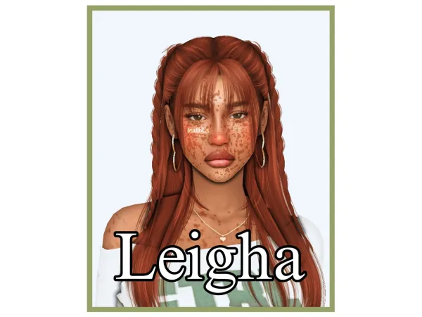 Maxis Match Leigha by leafblis - The Sims 4 Custom Content