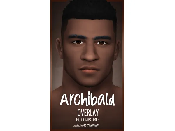 Maxis Match Archibald Overlay by golyhawhaw - The Sims 4 Custom Content
