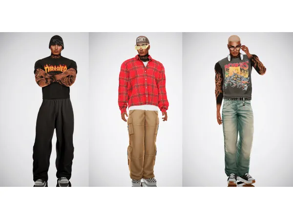 Mix Amiru2019s Everyday Looks by simsimulation - The Sims 4 Custom Content