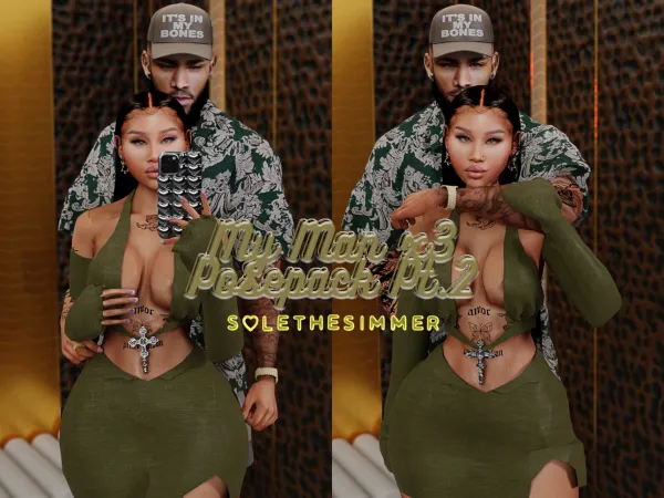 Mix OFAG Set My Man x3 Posepack PT2 by solethesimmer - The Sims 4 Custom Content
