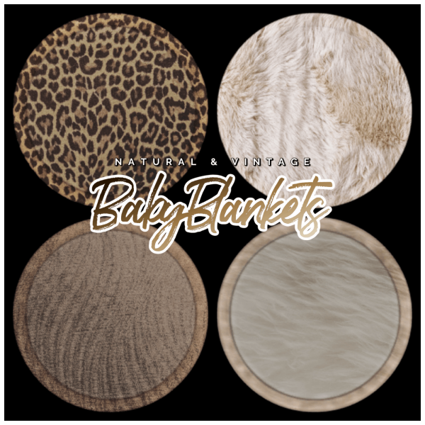 Alpha Natural Vintage BabyBlankets History Collection by simsfinds - The Sims 4 Custom Content