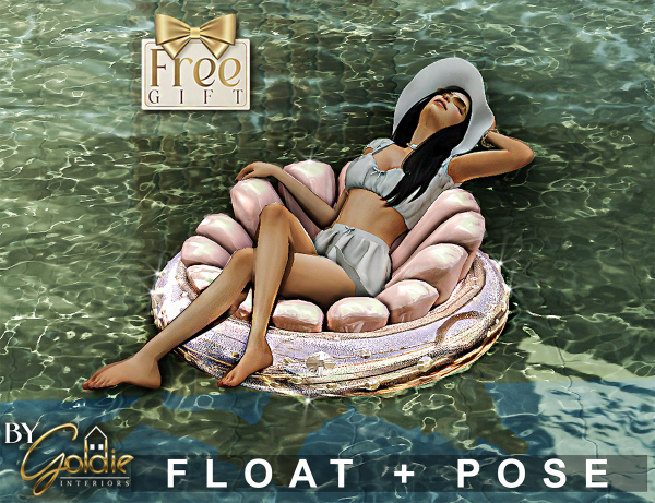 Alpha Circle deco float Pose by goldie_s4 - The Sims 4 Custom Content