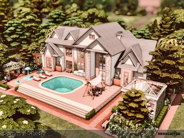 Maxis Match Summer Shade by nesscasims - The Sims 4 Custom Content