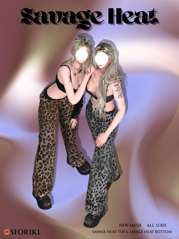 Maxis Match Sforikl Savage Heat by simsfinds - The Sims 4 Custom Content