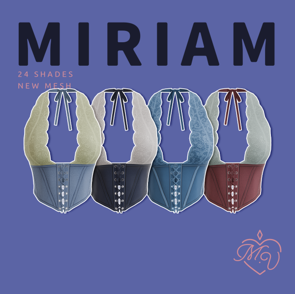 Maxis Match Miriam Top by simsfinds - The Sims 4 Custom Content