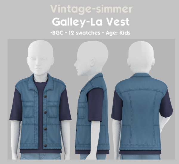 Maxis Match Maxis Match for Kids by simsfinds - The Sims 4 Custom Content