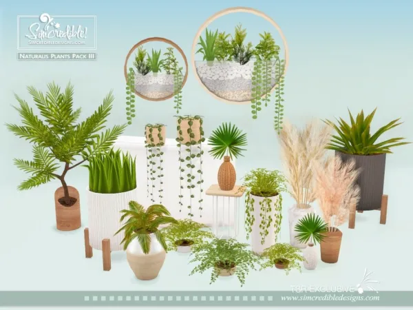 Alpha Naturalis Plants III - The Sims 4 Custom Content
