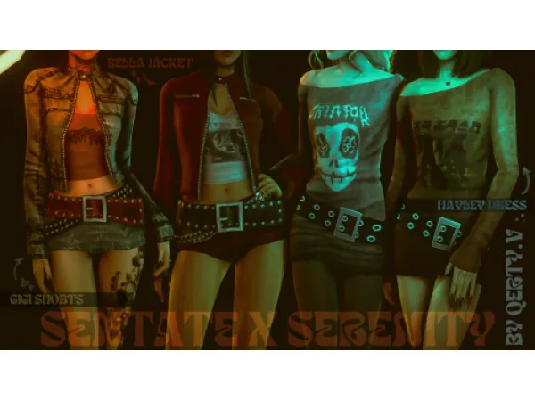Serenity x Sentate Trinity Collection by simsfinds - The Sims 3 Custom Content