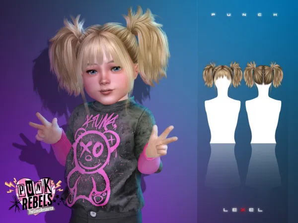 LEXEL - Punch toddler hairstyle