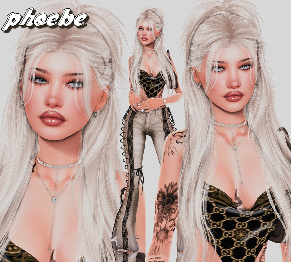 Alpha phoebe by simsfinds - The Sims 4 Custom Content