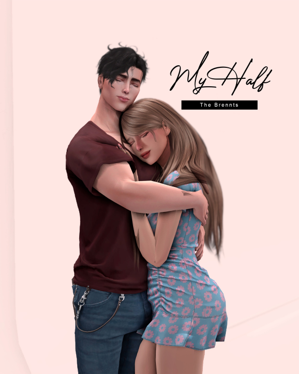 Mix [TheBrennts] MyHalf by simsfinds - The Sims 4 Custom Content