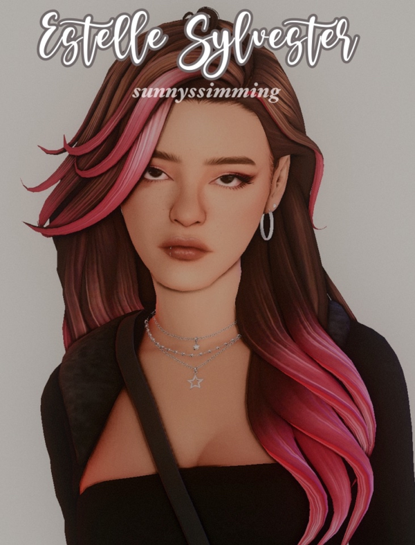 Maxis Match Estelle Sylvester by simsfinds - The Sims 4 Custom Content