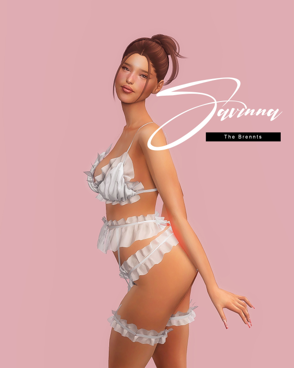 Mix [TheBrennts] Savinna by simsfinds - The Sims 4 Custom Content