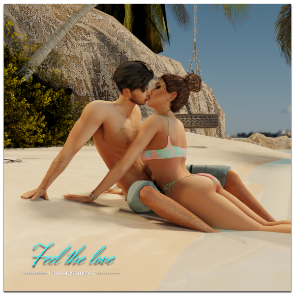 Mix Feel the love by pandorassims4cc - The Sims 4 Custom Content