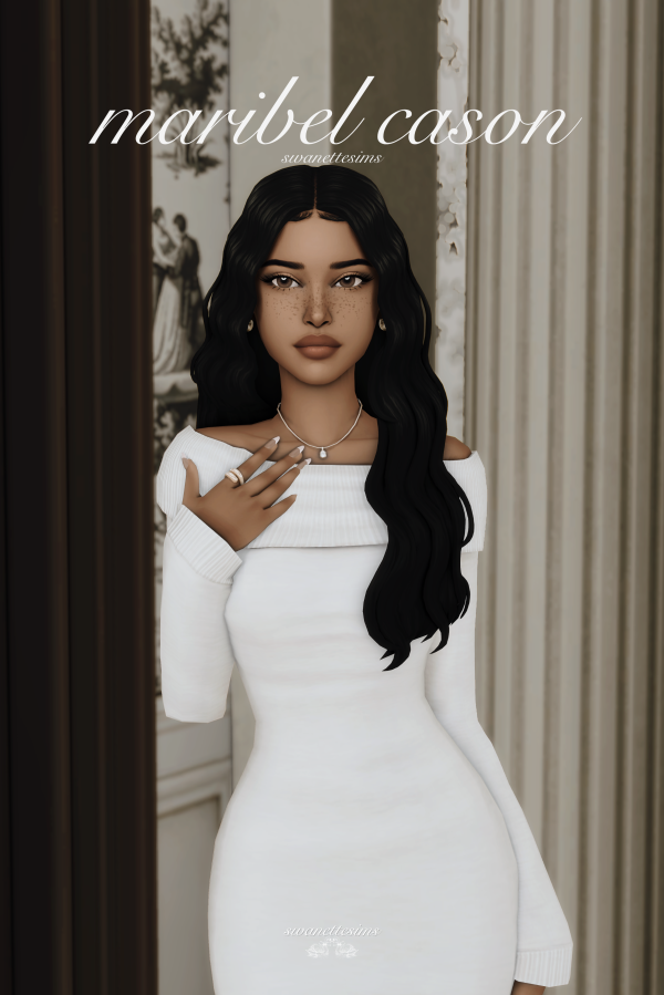 Maxis Match maribel cason sim download by simsfinds - The Sims 4 Custom Content