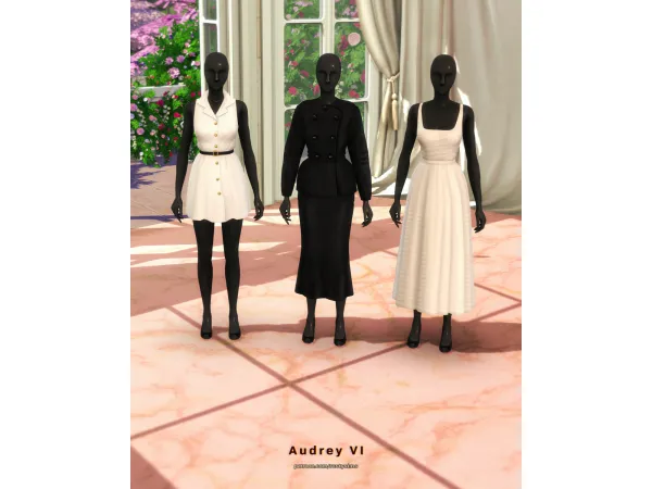 Maxis Match for Audrey IV by rustysims - The Sims 4 Custom Content