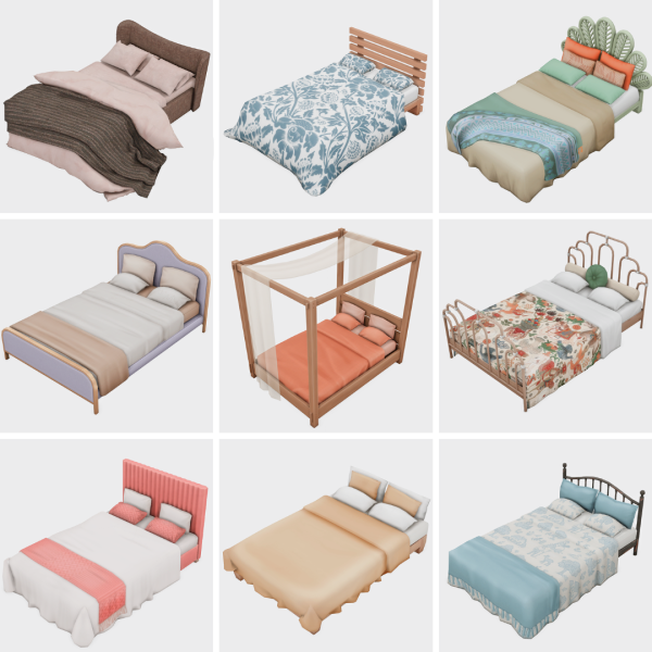 Maxis Match my favorite beds part 3 sims 4 finds by simsfinds - The Sims 4 Custom Content