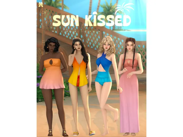 Maxis Match Sun Kissed by huien - The Sims 4 Custom Content