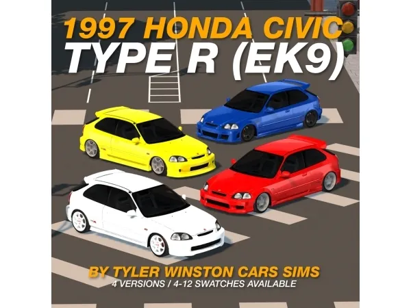 Tyler Winston Cars - 1997 Honda Civic Type R (EK9)