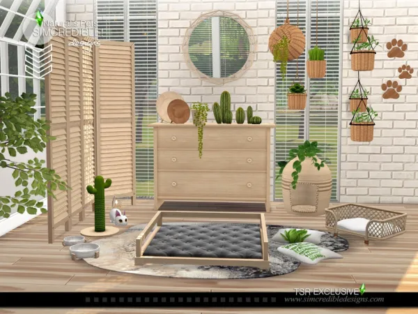 Alpha Naturalis Pets by simcredible - The Sims 4 Custom Content