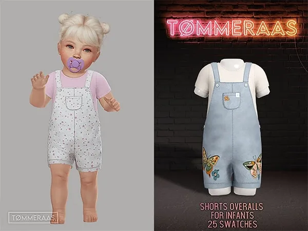 Tu00d8MMERAAS | Shorts Overalls for Infants