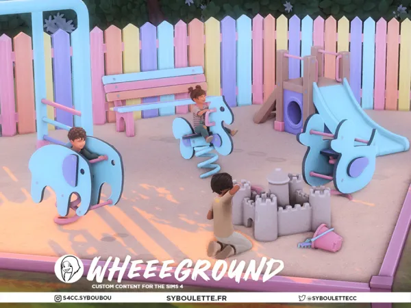 Maxis Match Wheeeground part 2 by thesimsresource - The Sims 4 Custom Content