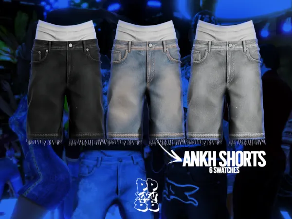 Poppin - Ankh Shorts (Standard Version)