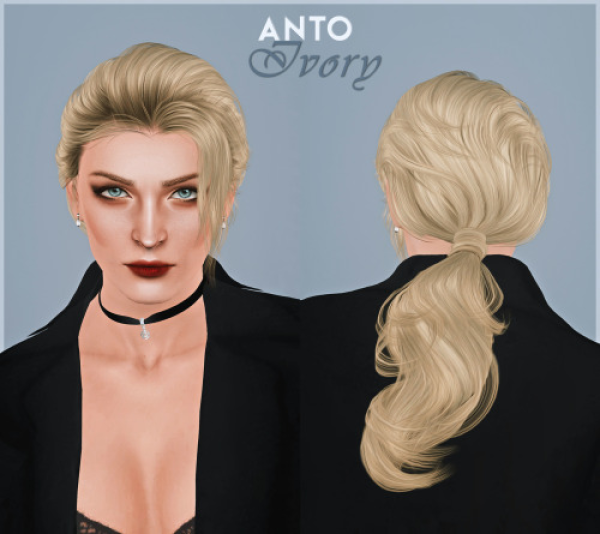 Anto Hairs by simsfinds - The Sims 3 custom content
