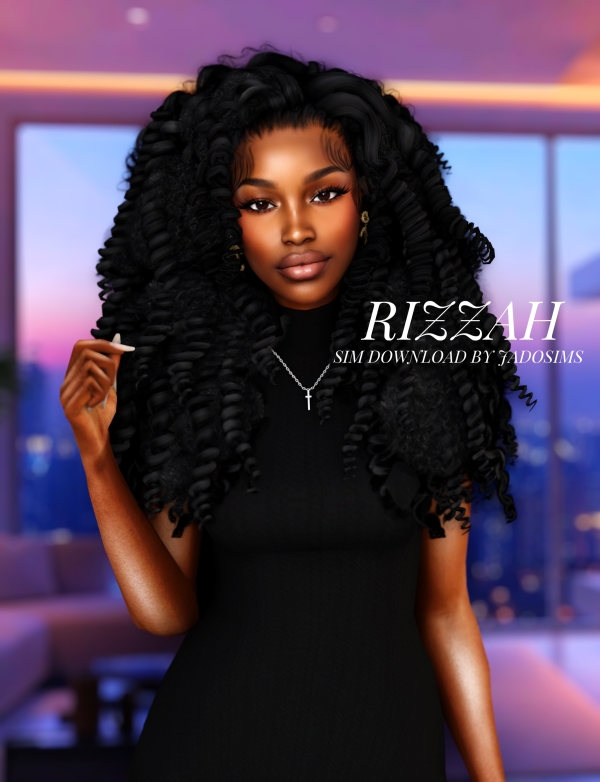 Alpha Rizzah (Sim Download) by shopwithflynnn - The Sims 4 Custom Content