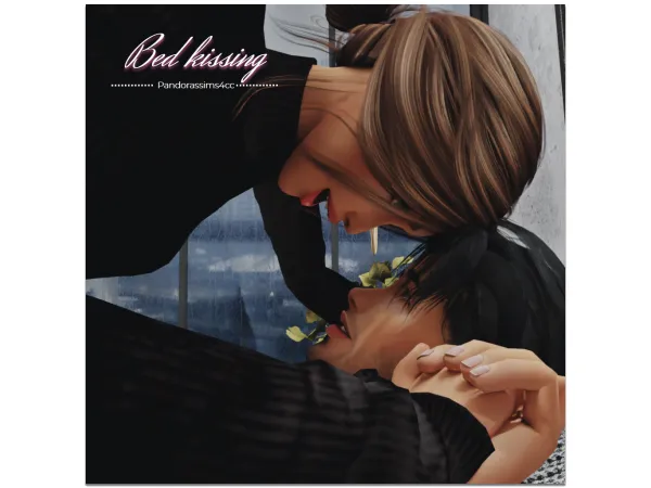 Alpha Bed kissing - The Sims 4 Custom Content