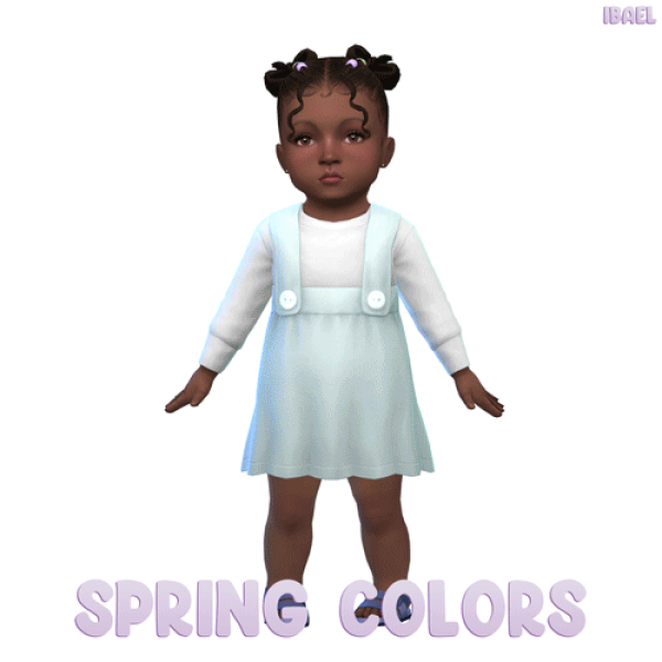 Maxis Match Infant Overalls by simsfinds - The Sims 4 Custom Content