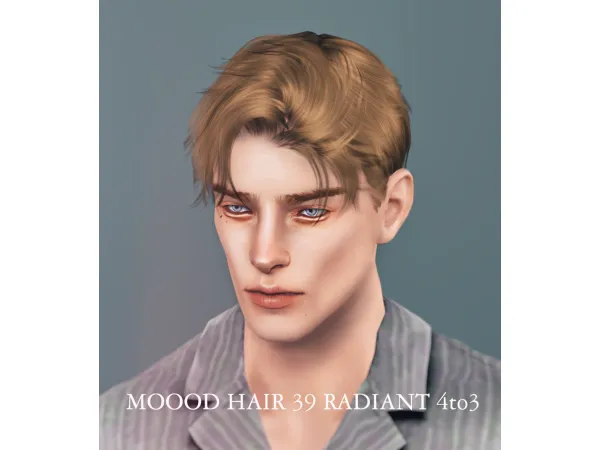 Ladybughome_MOOOD_HAIR_39_RADIANT 4to3 - The Sims 3 Custom Content