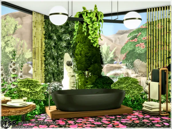 Alpha BH11 Bathroom by marychabb - The Sims 4 Custom Content