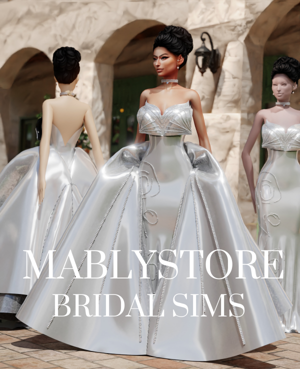Alpha BRIDAL SIMS by simsfinds - The Sims 4 Custom Content